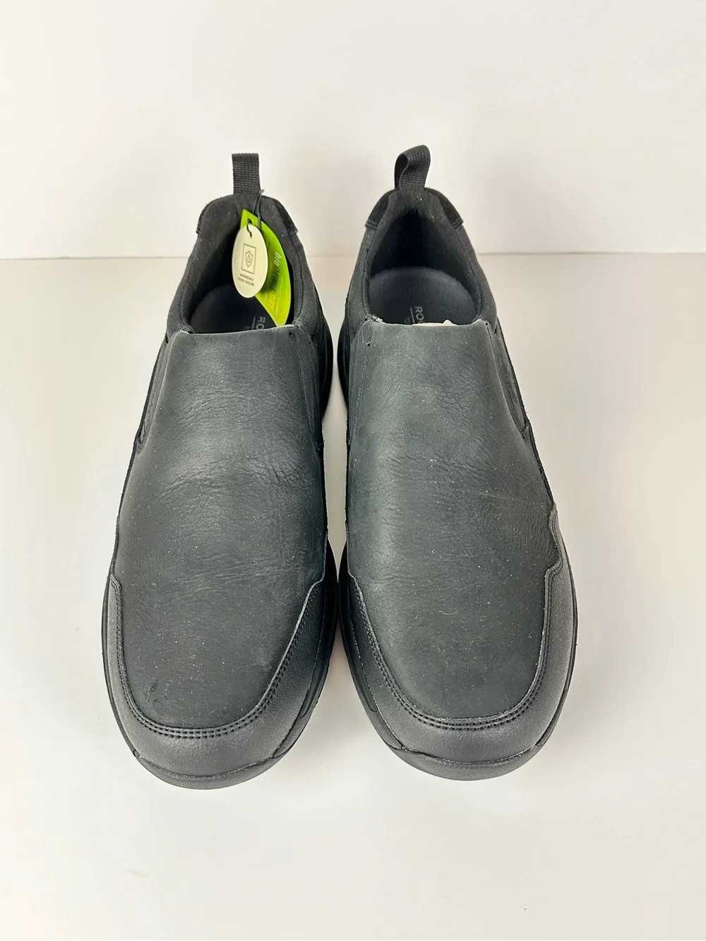 Rockport Men's Reece Step Activated Slip-ons Hydro-Shield Waterproof Size 11.5 M